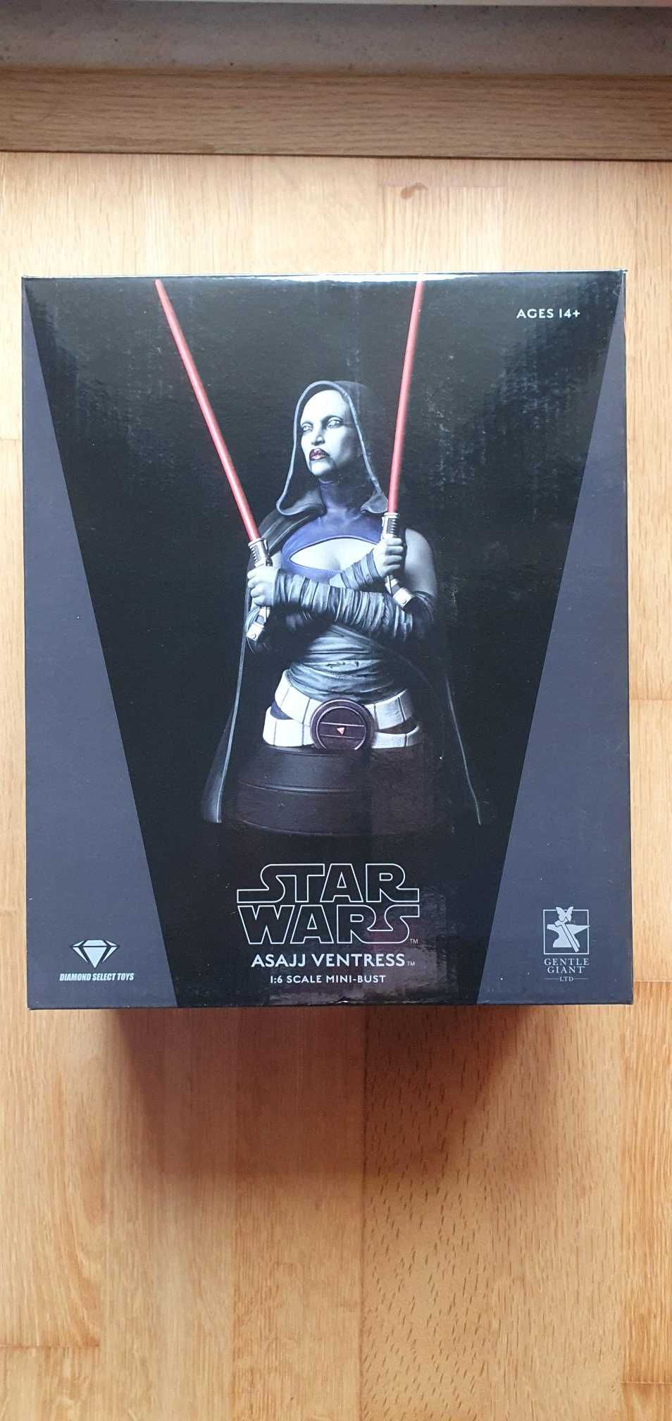 Busto Asaj Ventress - Star Wars / Guerra das Estrelas (Gentle Giant)