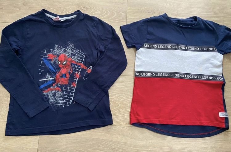 Koszulka z dlugim rekawem spider man i t shirt  122/128