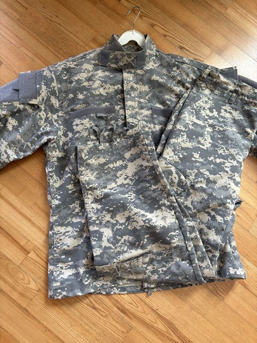 Komplet wojskowy bluza i spodnie kamuflaż US Army