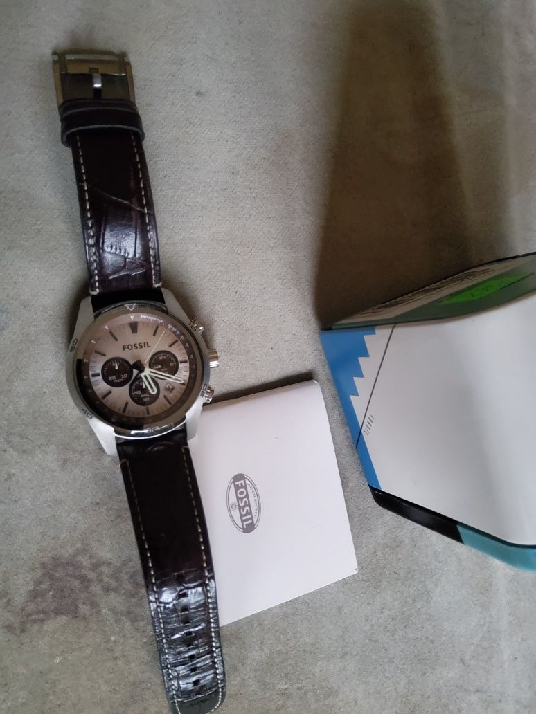 Fossil męski chronograf