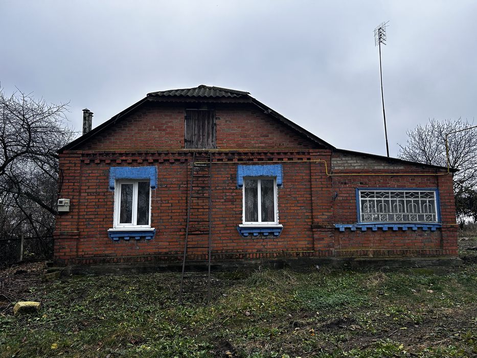 Будинок в селі та город 50 соток