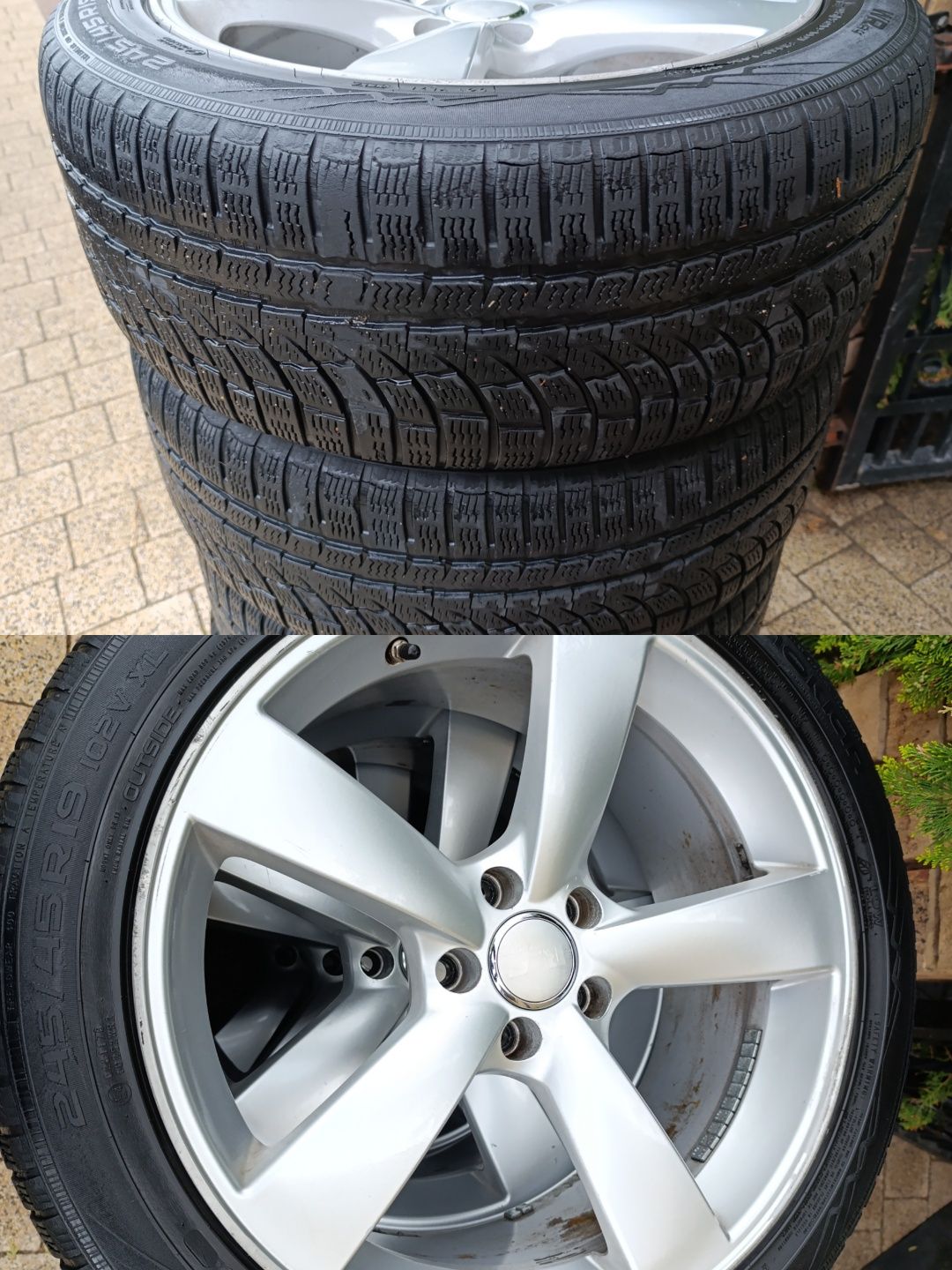 Koła Audi A6/A8/VW Phaiton -Nokian 245/45R19