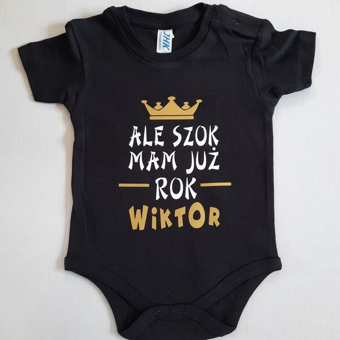Body dziecięce  z nadrukiem