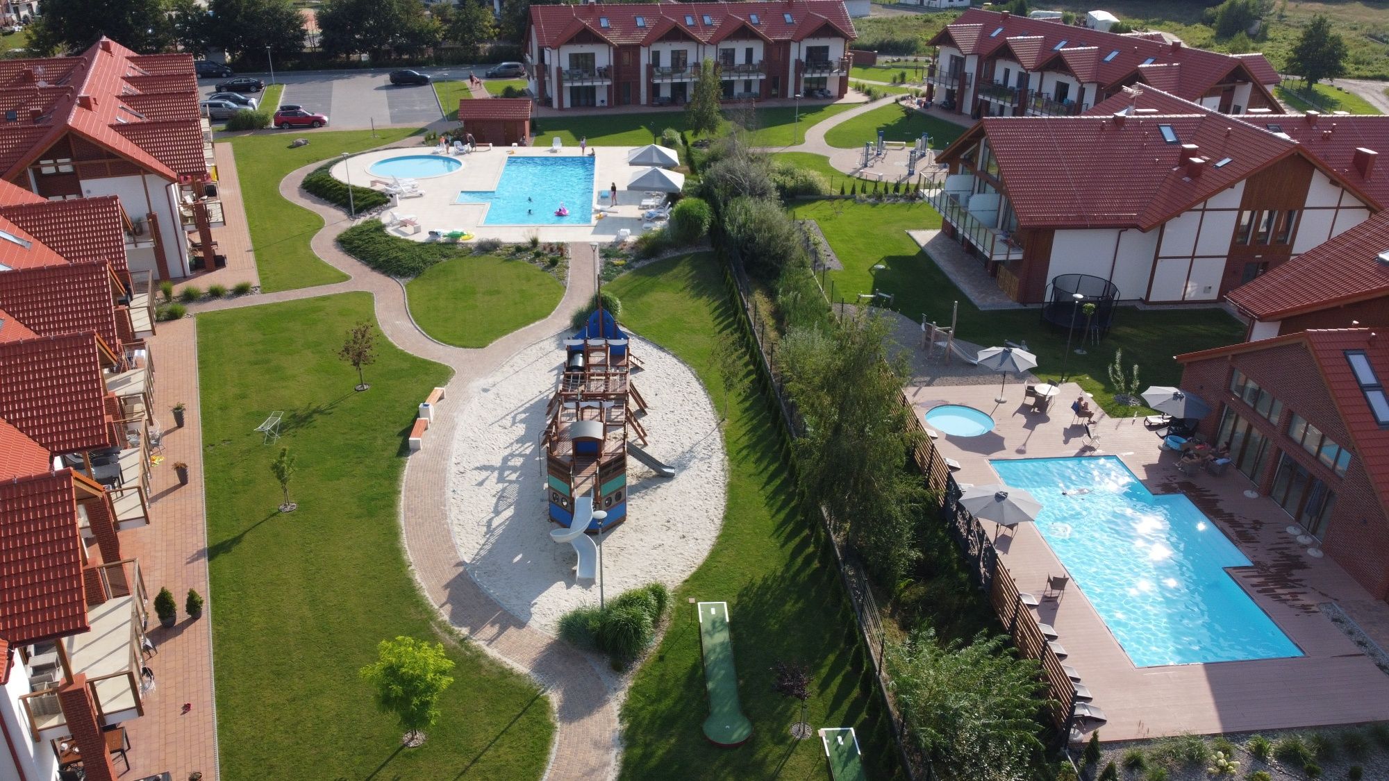 Wolne terminy Apartament nad morzem  z basenem Łeba,Żarnowska