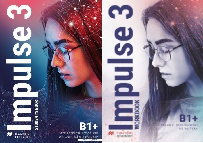 Impulse 3. (B1+.) Komplet Komplet podręcznik + ćwiczenia / Macmillan