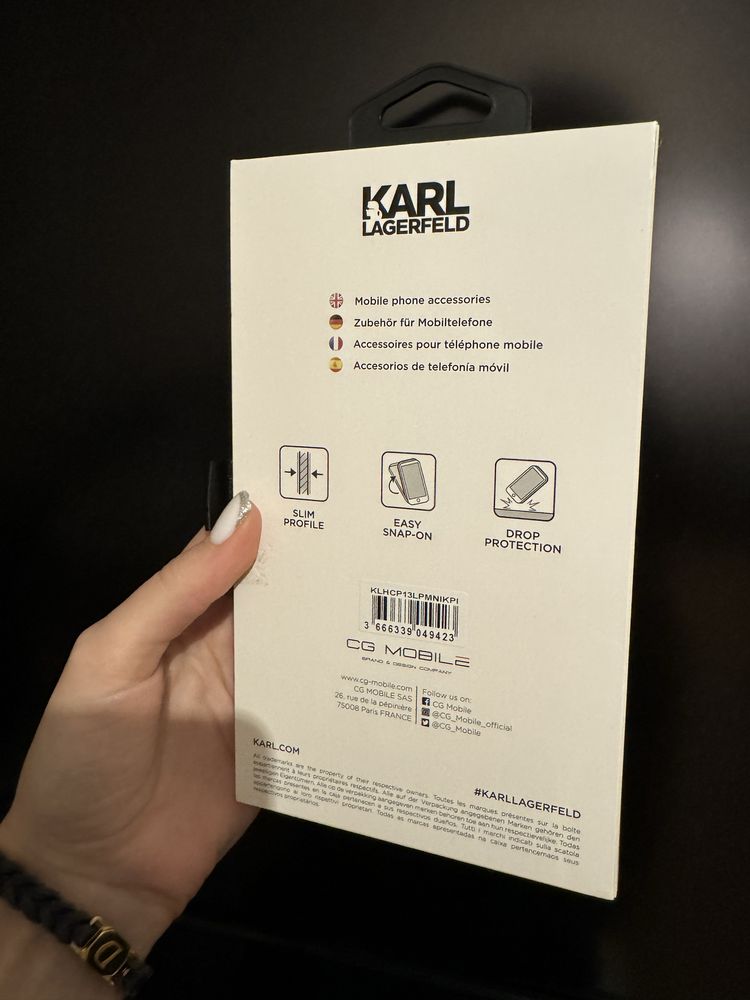Чехол на Iphone 13 pro Karl Lagerfeld оригинал