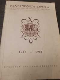 Almanach Opera Poznańska 1945 - 55