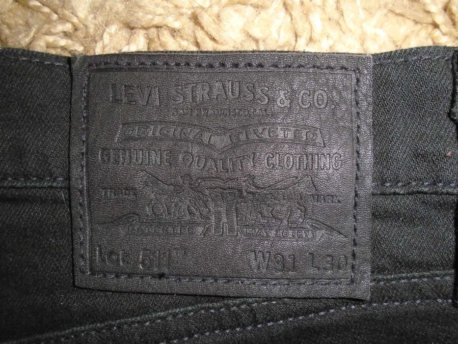 Джинсы LEVIS 511 Premium USA W31-30 L30