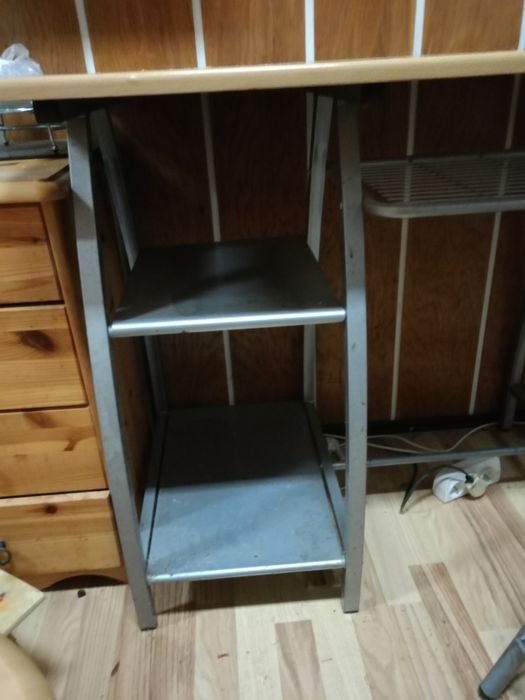 Stół lada +2 krzesła