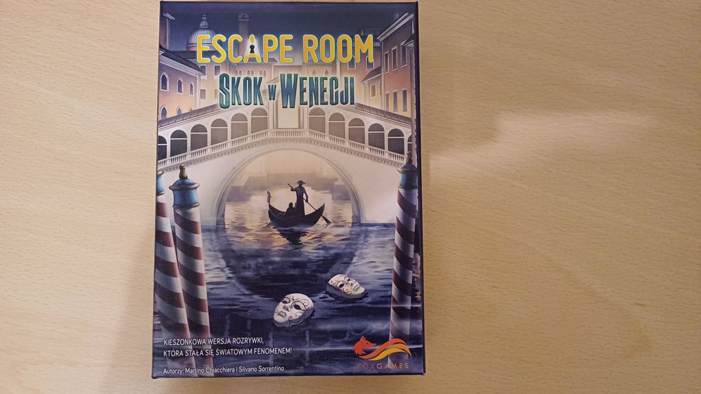 Escape room - Skok w Wenecji
