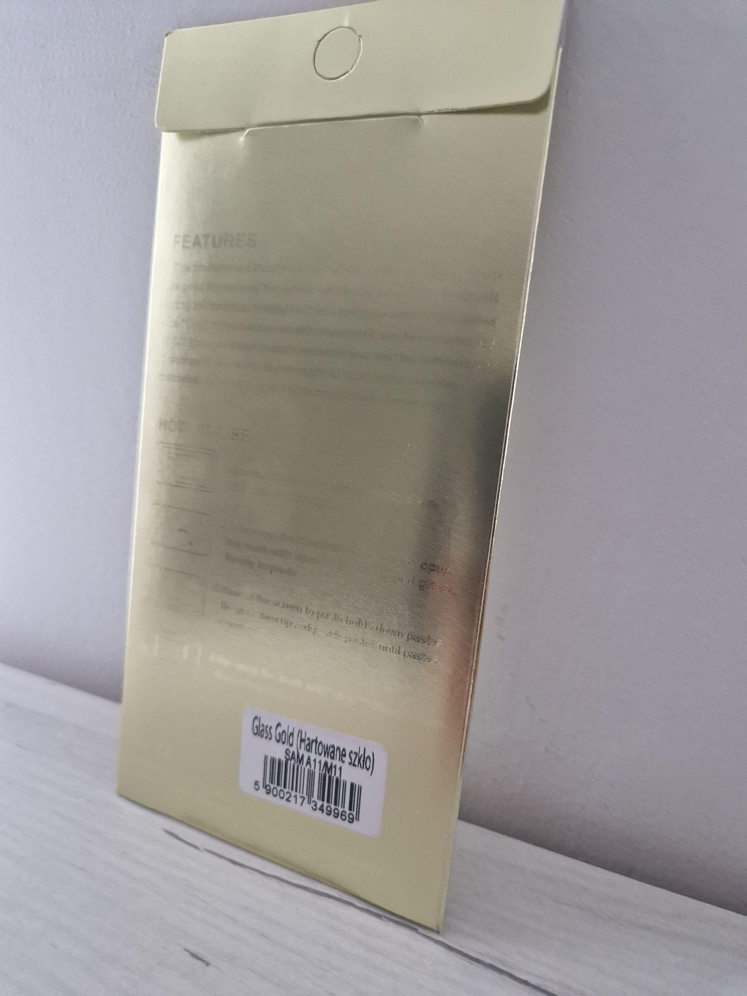 Hartowane szkło Gold do SAMSUNG GALAXY A11/M11