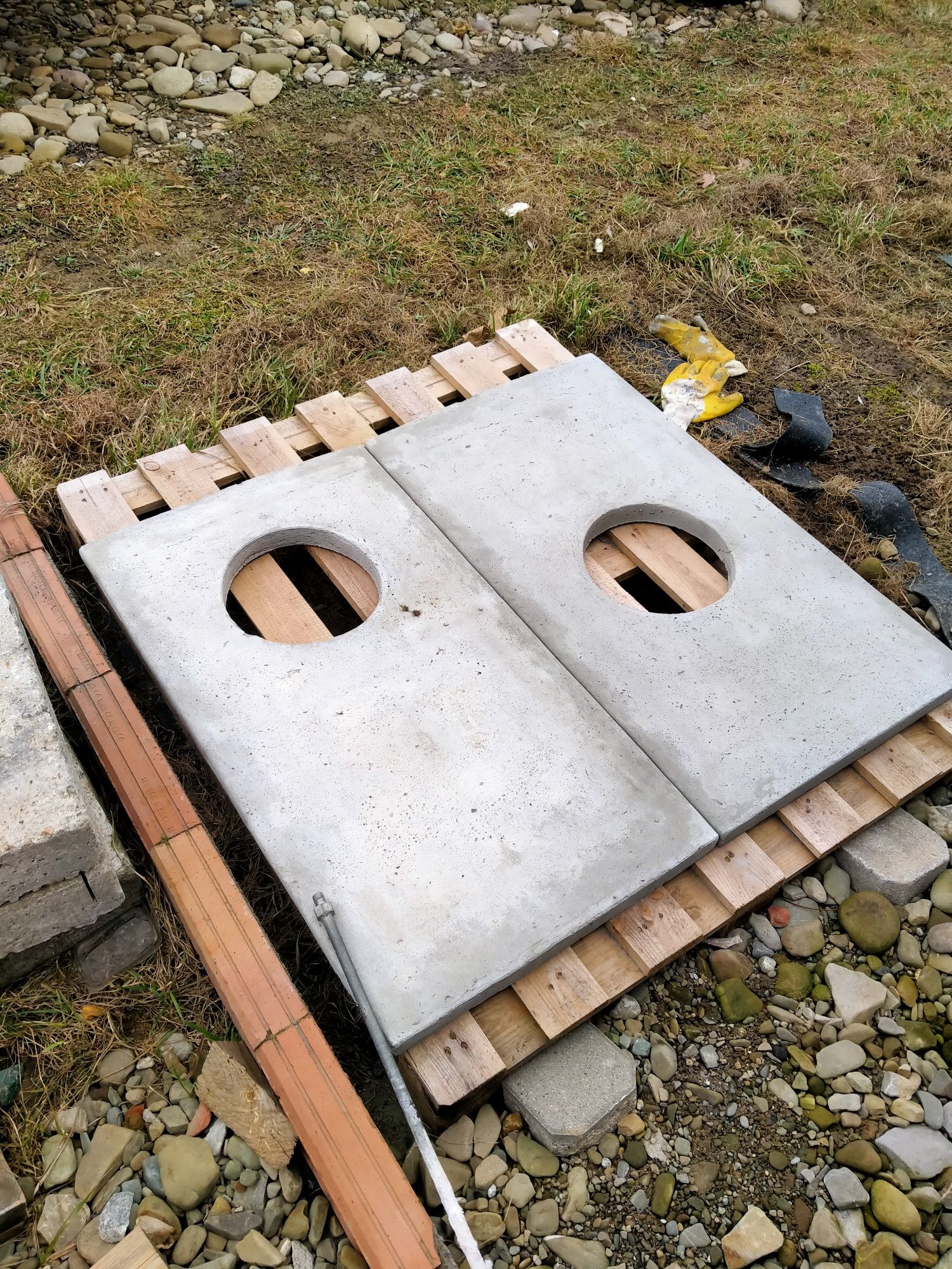 Płyty betonowe na kominy systemowe rauch
