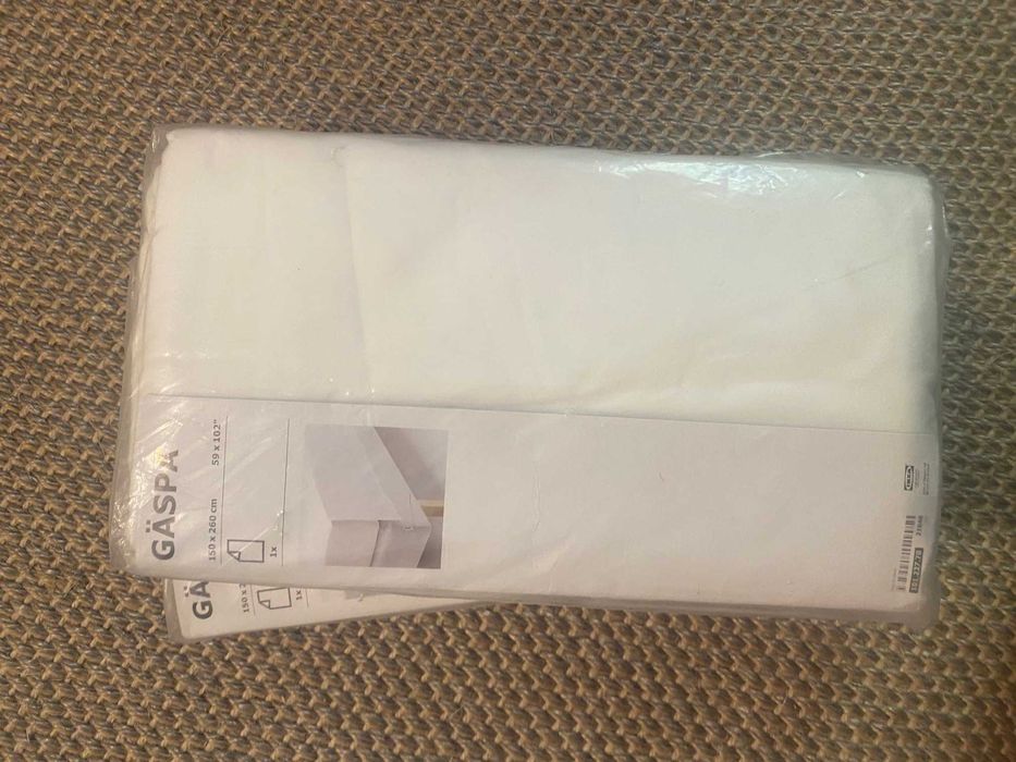 Ikea Gaspa nowe przescieradło tradycyjne 310 TC wysoka jakość