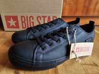 BIG STAR KK174009 Półtrampki Męskie, Czarne, Rozmiar 44, NOWE