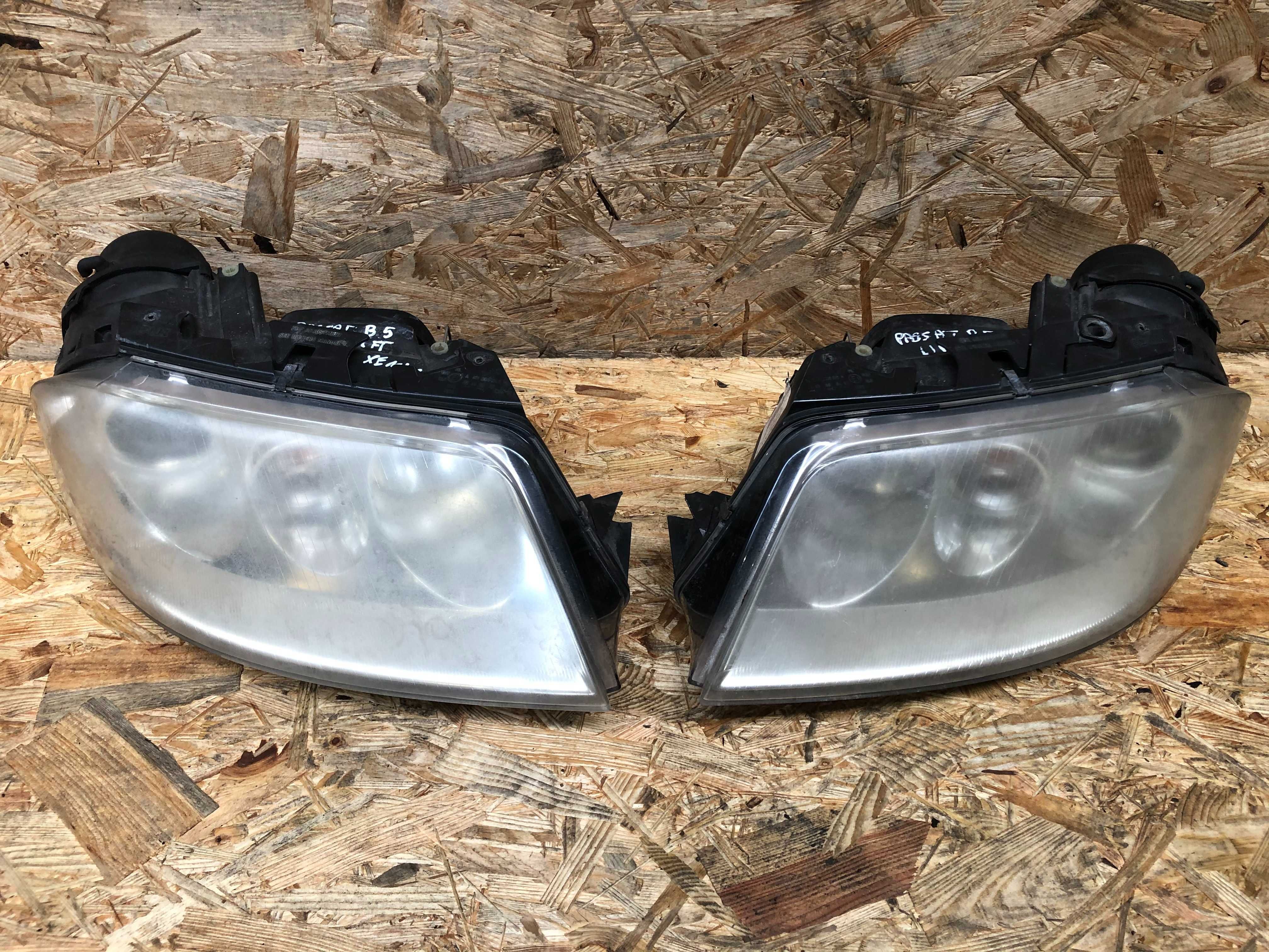 Lampa/reflektor przedni volkswagen passat b5 lift xenon