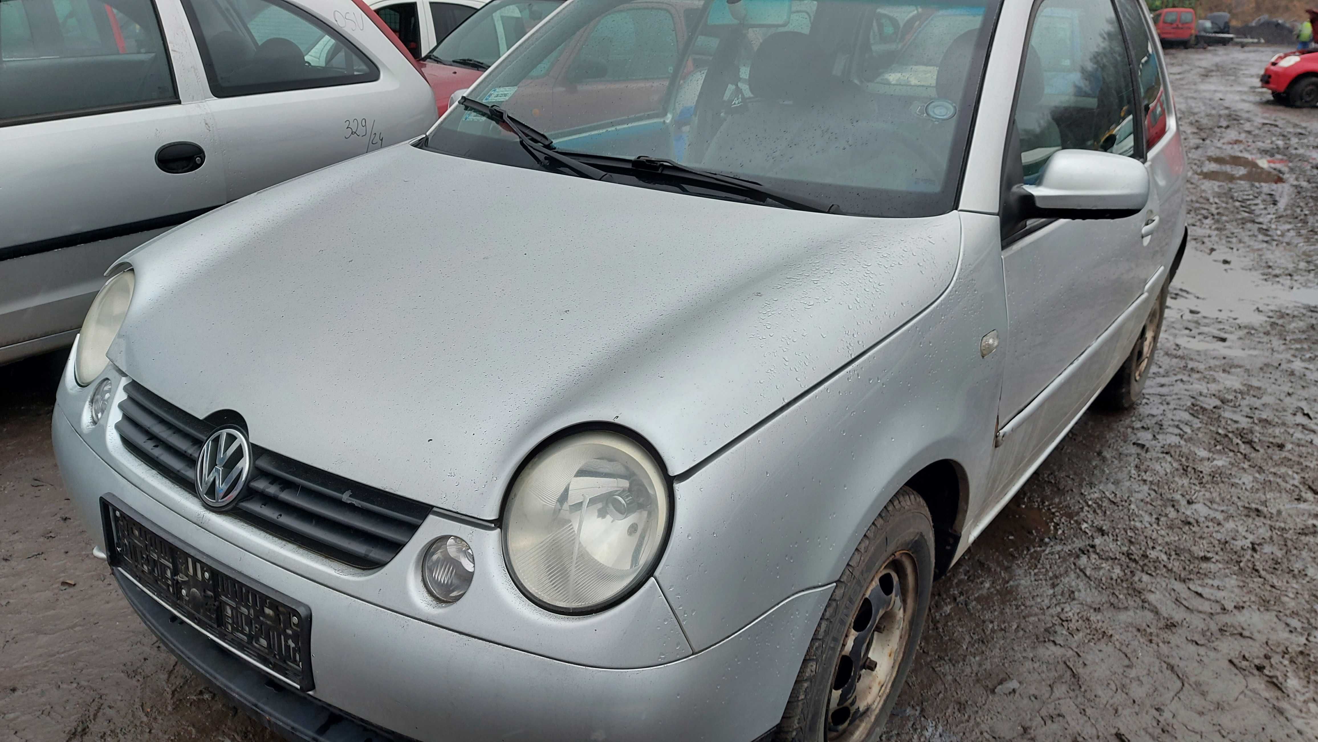 VW Lupo drzwi przednie prawe srebrne FV części/dostawa