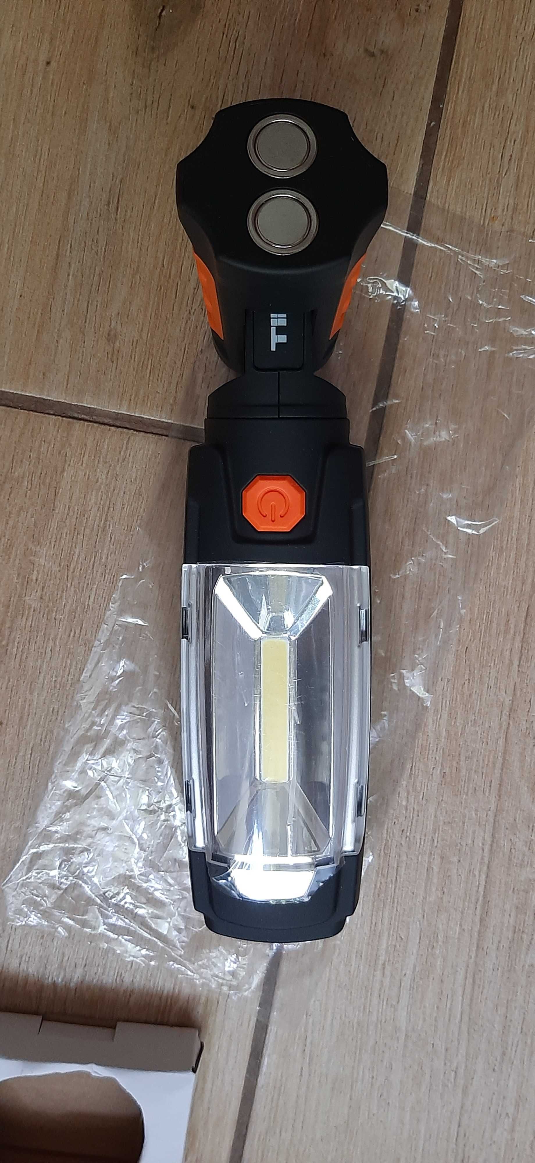 Фонарь Tiross TS-1108 БП 230В+автозарядное устройство 12В прикуривател