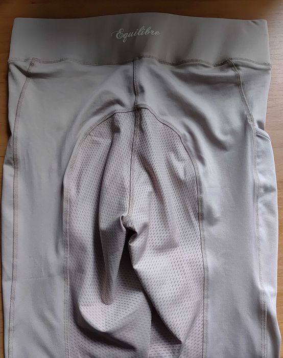 194. Śliczne legginsy jeździeckie Equilibre, rozmiar XXL (44)