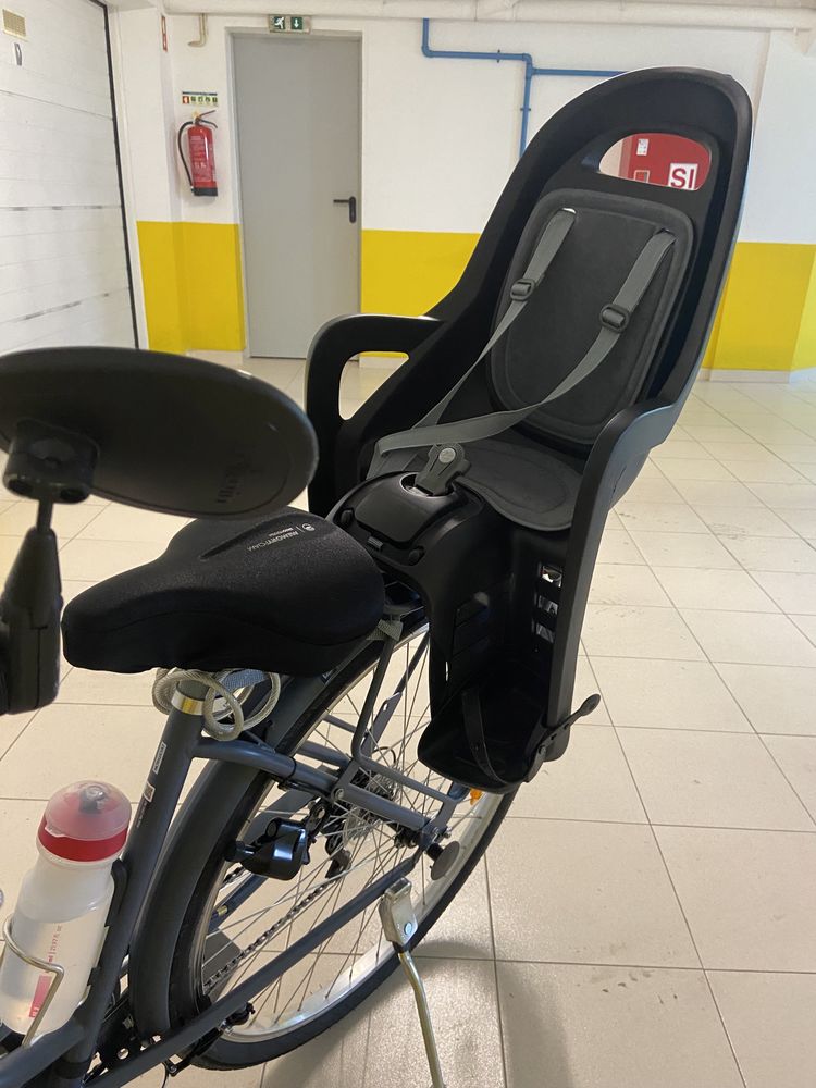 Cadeira de bicicleta para transportar bebe/criança até 22kg