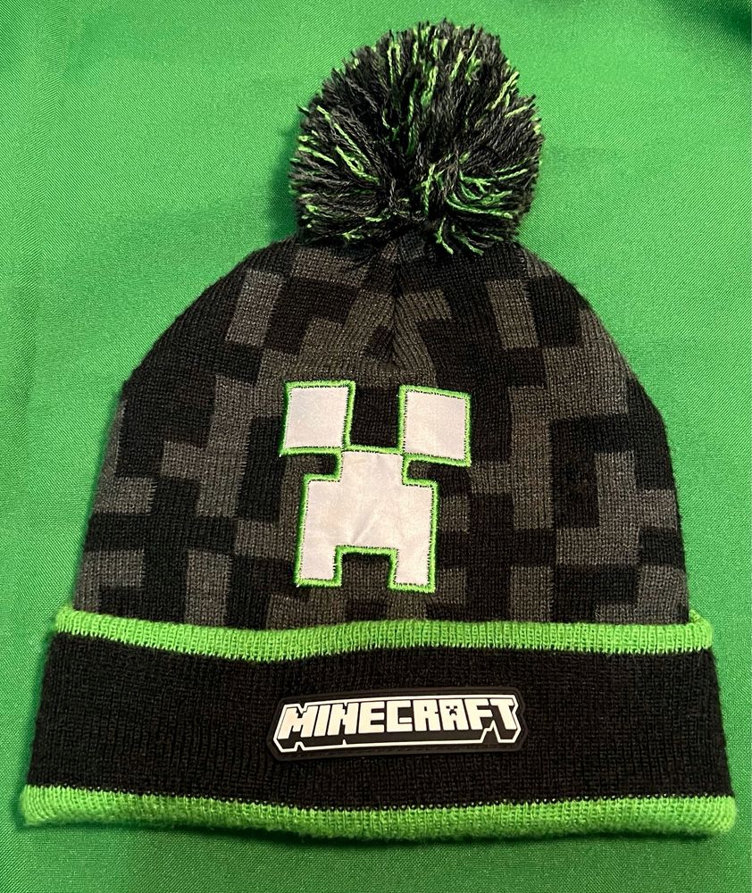 Шапка Minecraft game original microsoft оригинал игра спонсор Швеция