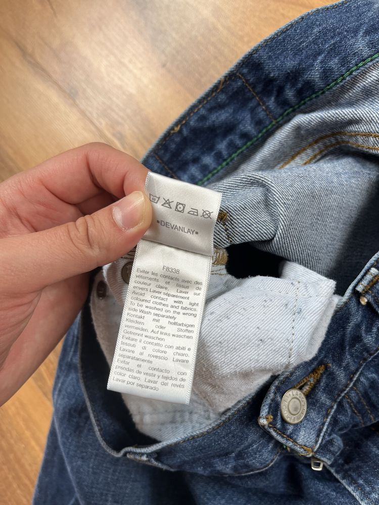 Чоловічі прямі джинси Lacoste W36 L 34