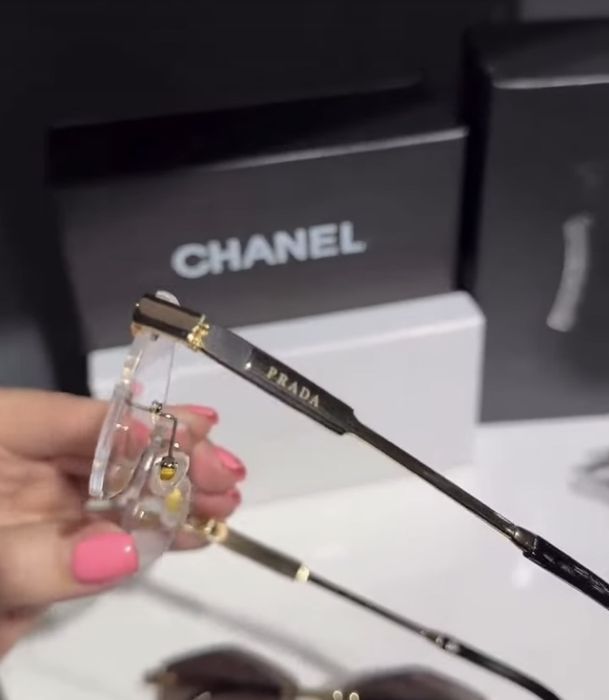 Prada имиджевые очки ромб NEW