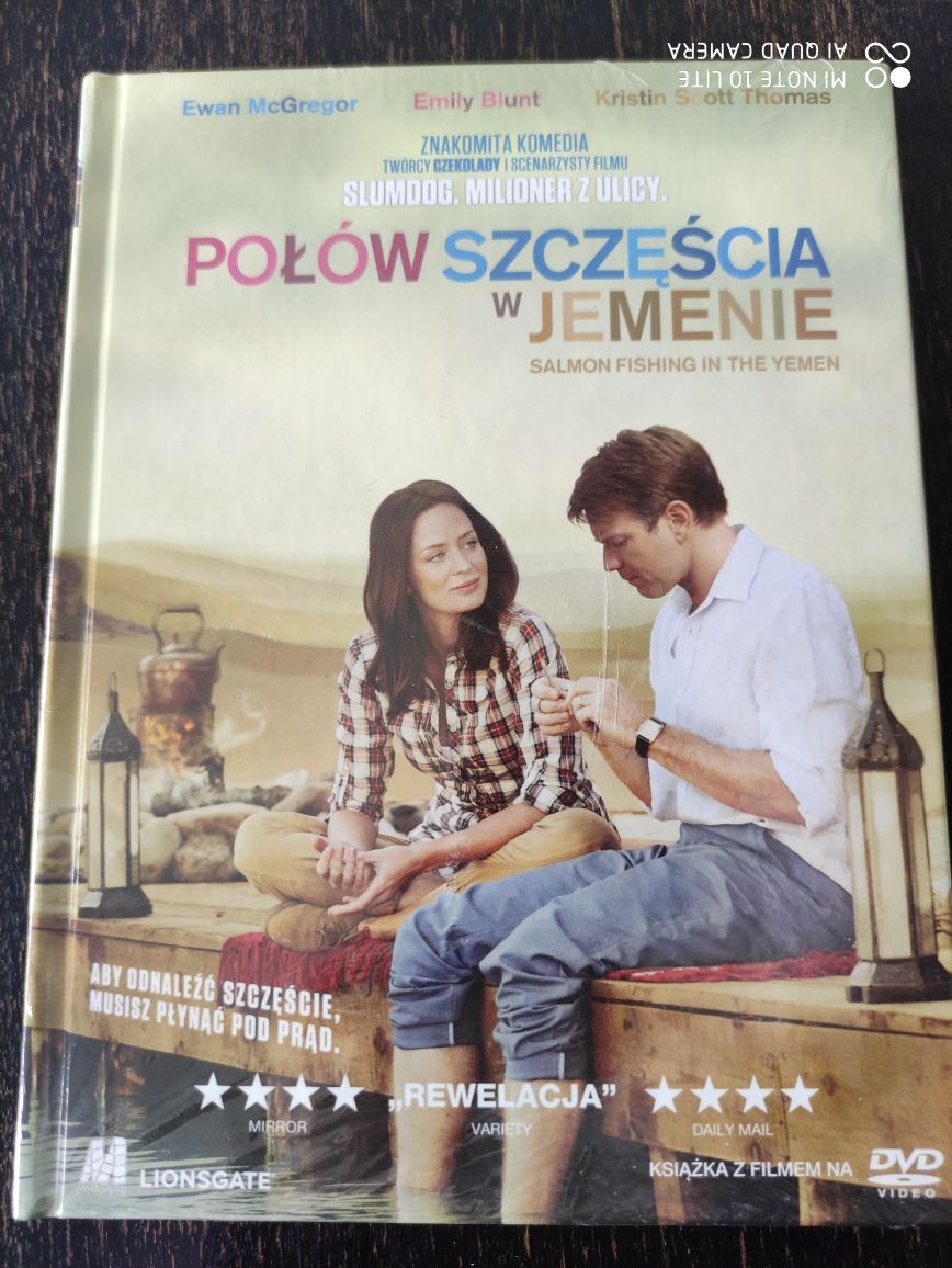 Film DVD nowy " Połów szczęścia w Jemenie”