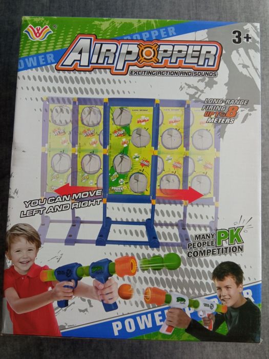 Zestaw pistolet tarcza strzelnica strzelania do ruchomego celu z pisto