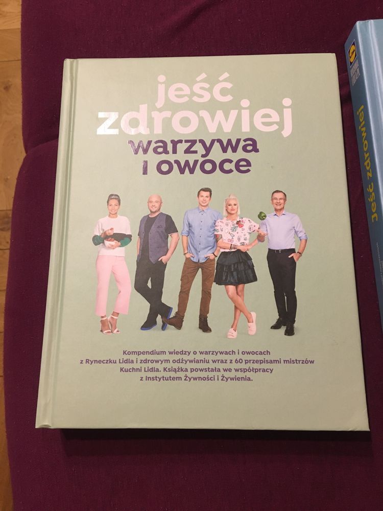 Książka „Jeść zdrowiej, warzywa i owoce” Lidl