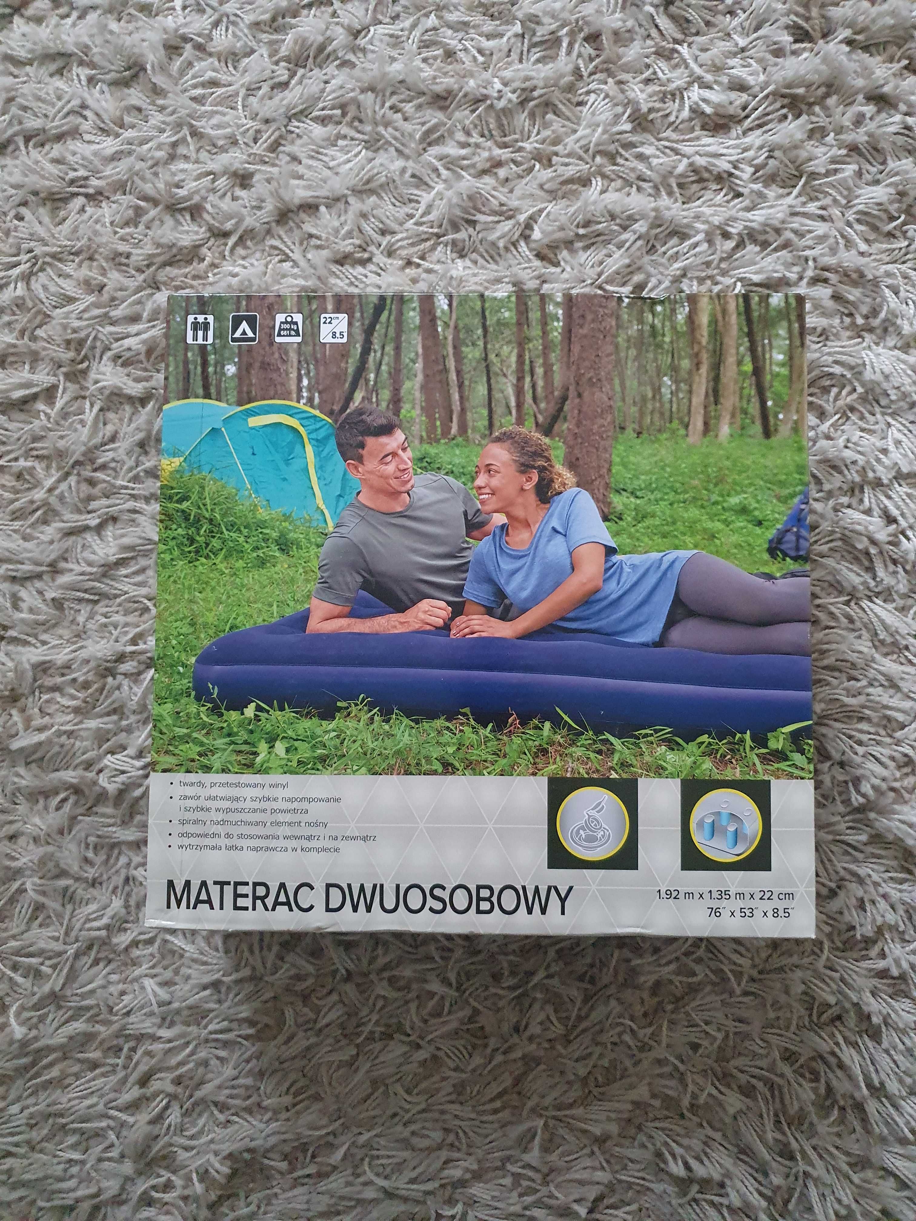 Materac dmuchany dwuosobowy