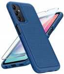 Etui Pancerne FNTCASE Samsung Galaxy A24/A25 5G Niebieskie