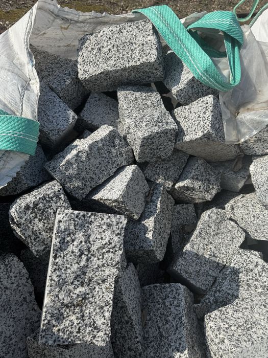 Брусчатка 10х10х5, Бруківка габбро колотая, улучшенная