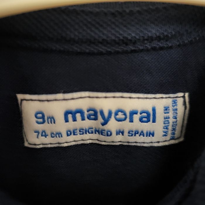 Tshirt firmy Mayoral rozmiar 74, 100% bawełna.