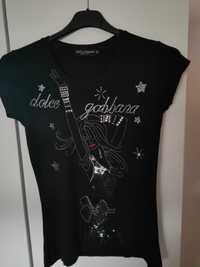 świetny t-shirt DOLCE & GABBANA S/M