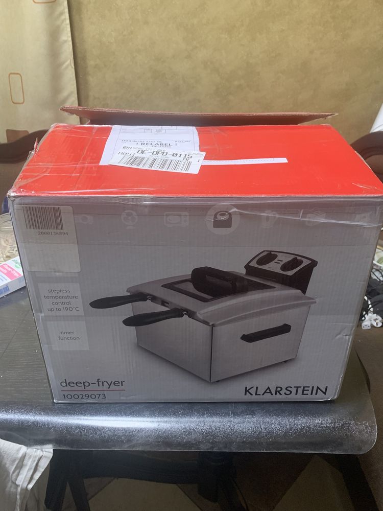 Фритюрница Klarstein Deep fryer 10029073