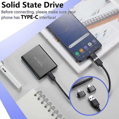 SSD-накопитель емкостью 8 ТБ USB-C Внешний USB 3.1