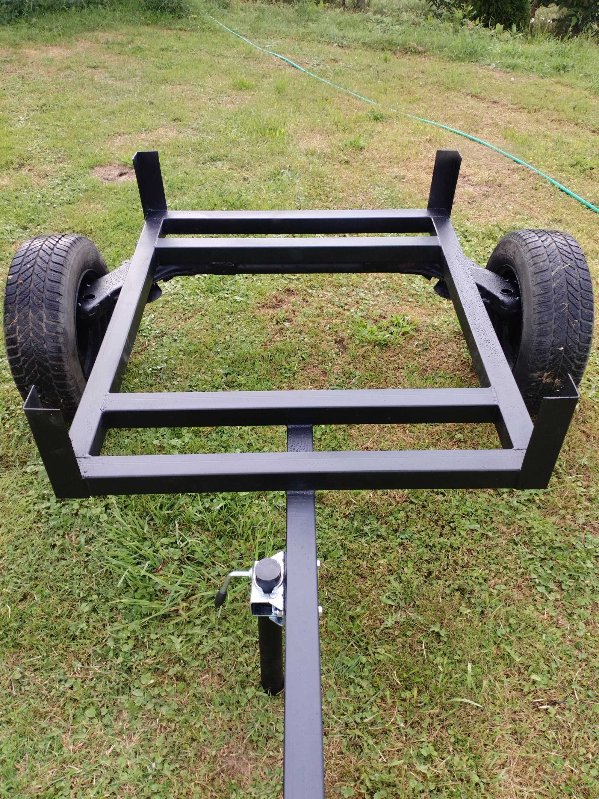 Przyczepka pod zbiornik mauzer 1000L