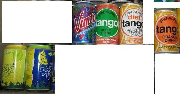 Colecção Latas 5 (Canada Dry/Royal Club/Tango)