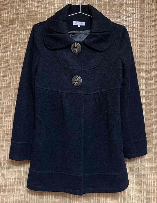 Пальто MaxMara женское чёрное размер М