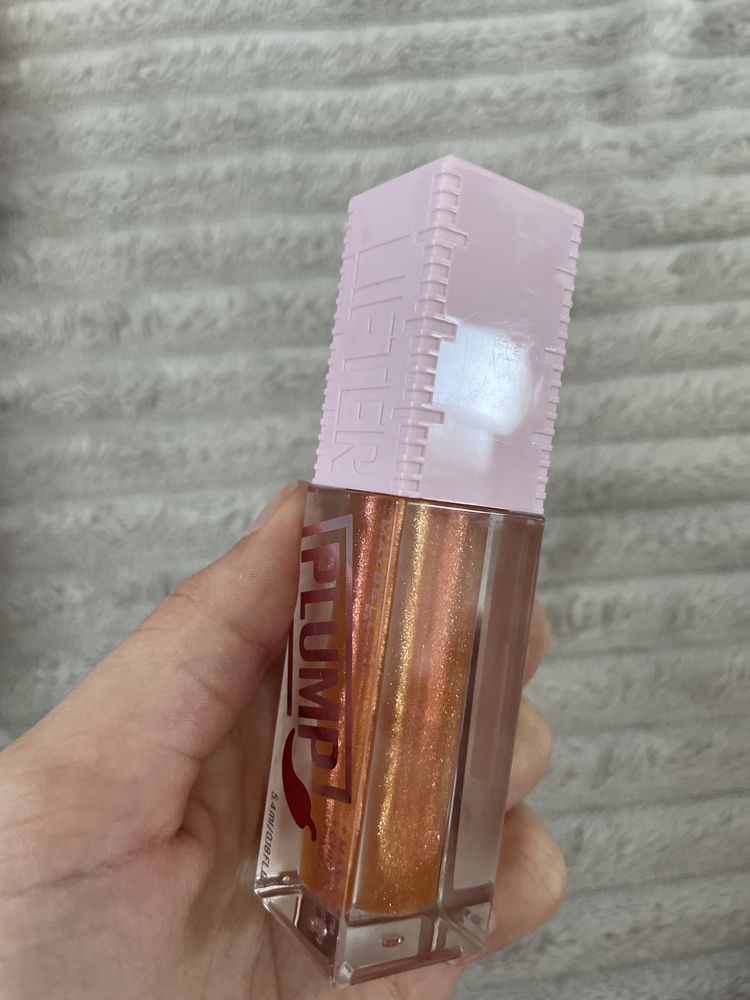 Pomadki Maybelline Super Stay Vinyl INK Lifter Plump róz Sunkisser