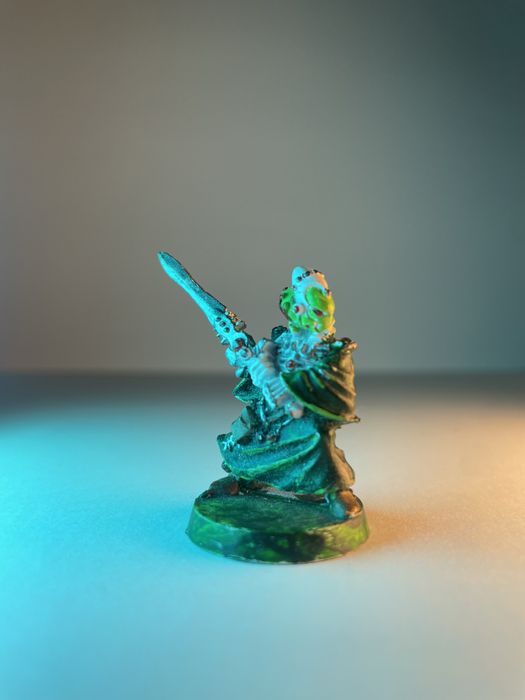 Warhammer 40k Eldar Warlock – metalowy model OOP