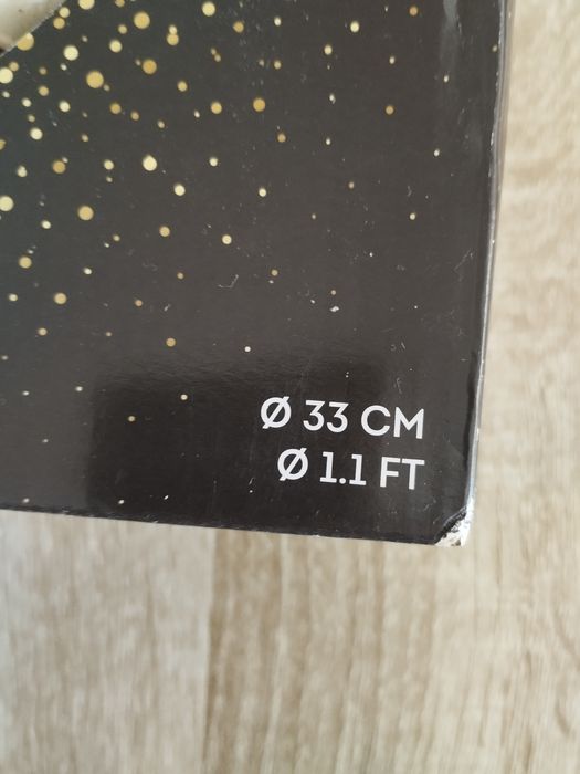 Guirlanda para mesa de festa