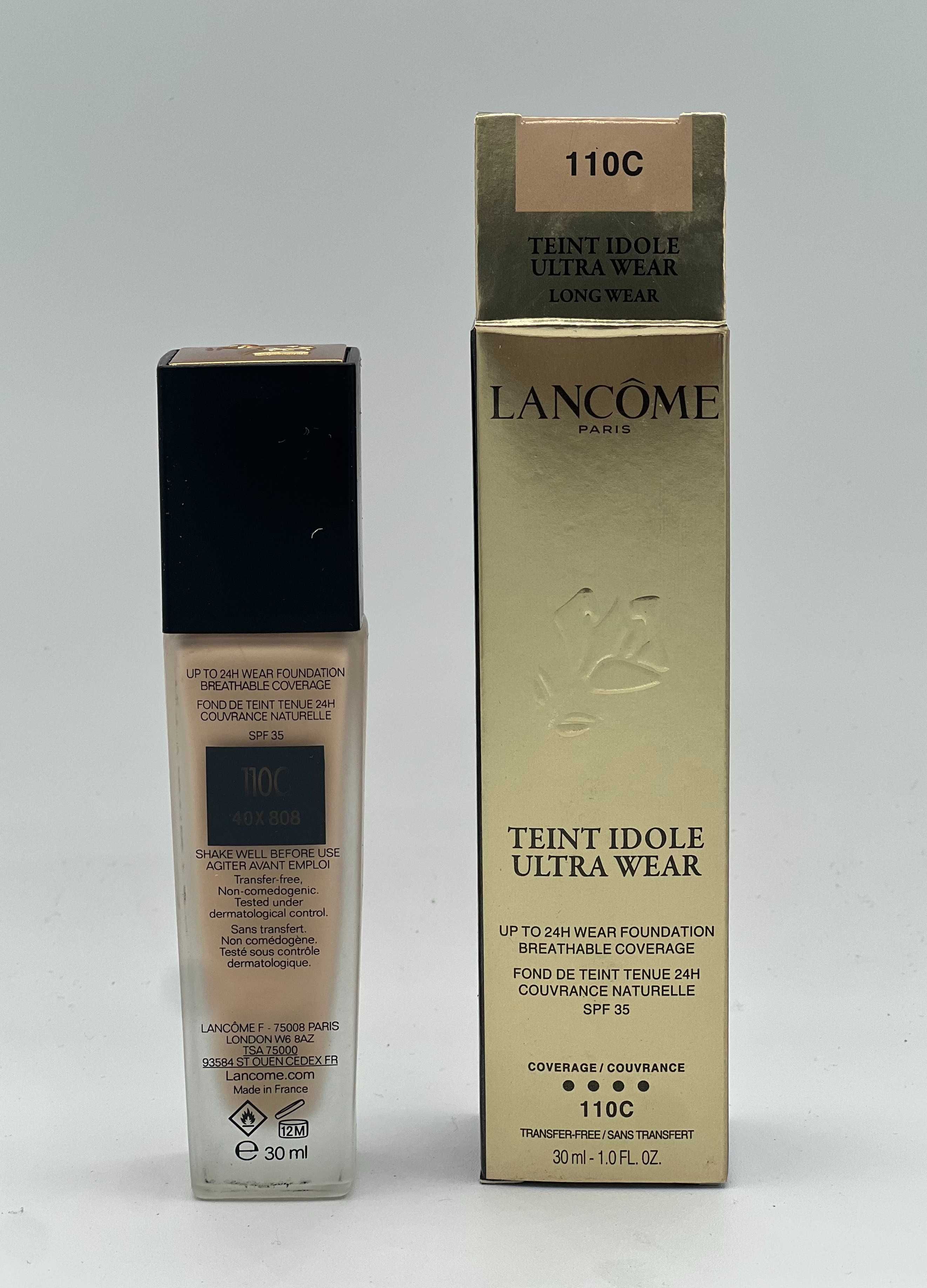 Teint Idole Ultra Wear 110C – podkład do twarzy, kryjący SPF