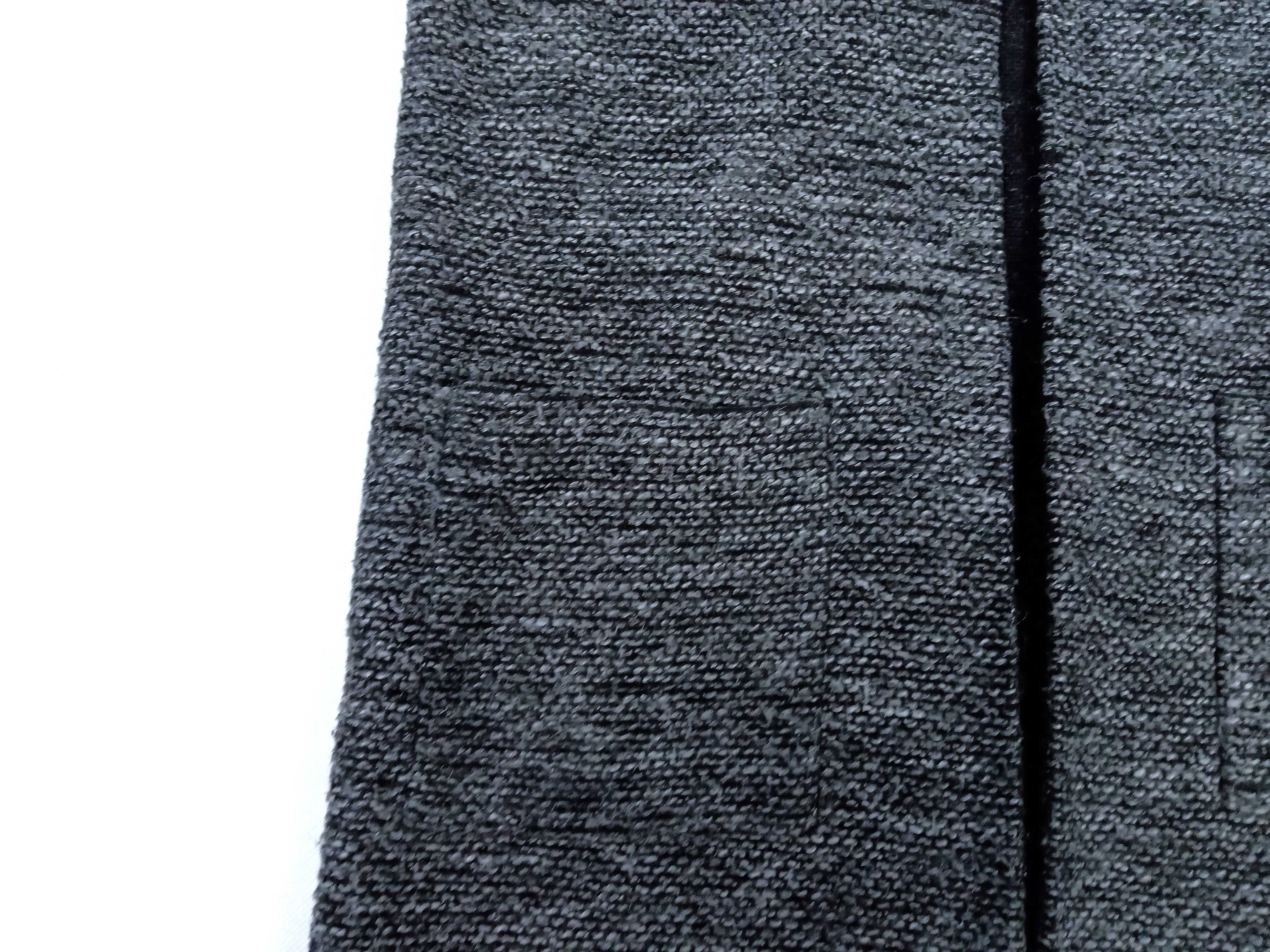 Szary długi sweter damski kardigan Bik bok rozmiar S/M