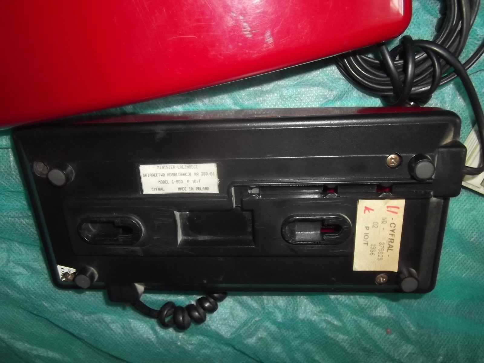 Telefon stacjonarny Cyfral - 1986