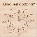 Zegar Edukacyjny Dla Dzieci Do Nauki Godzin W Domu Prezent Dla Dziecka