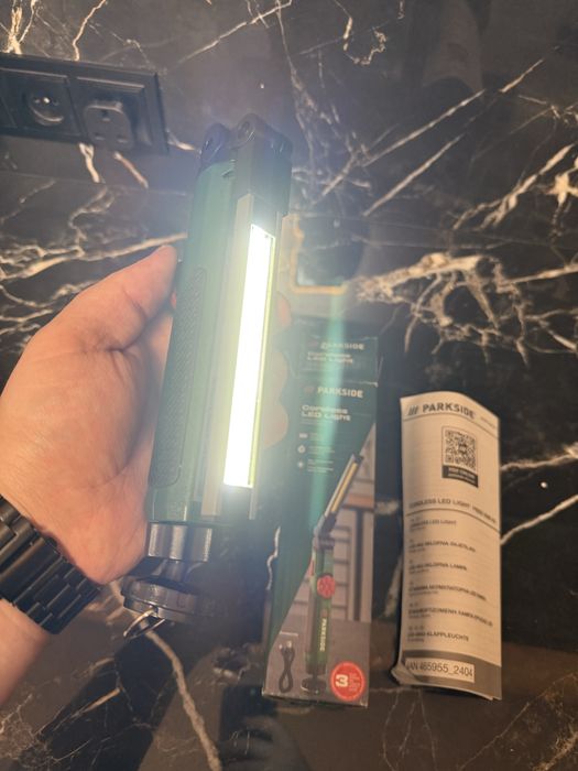 Акумуляторна світлодіодна лампа PARKSIDE PSDD 2000 A3 прожектор ліхтар