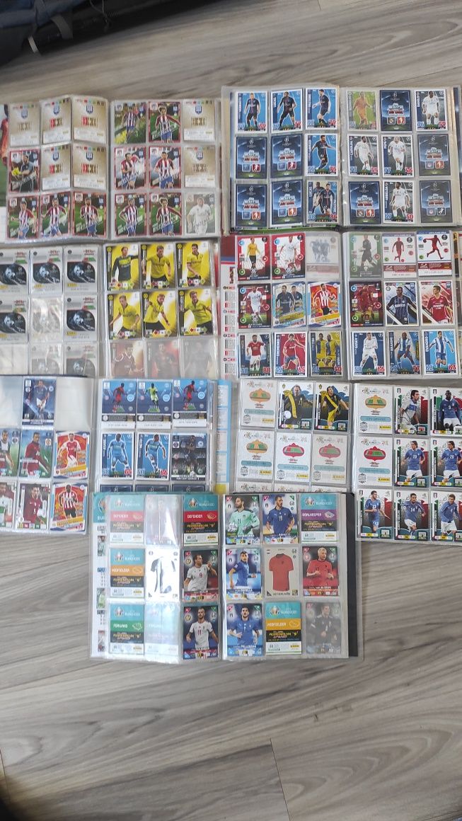 9 albumów panini ponad 1000 kart kolekcjonerskich