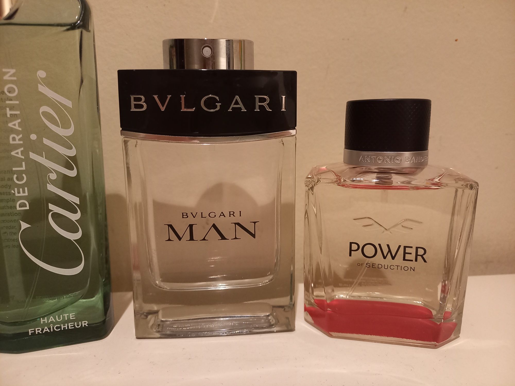 Perfumes bvlgari/cartier/diesel