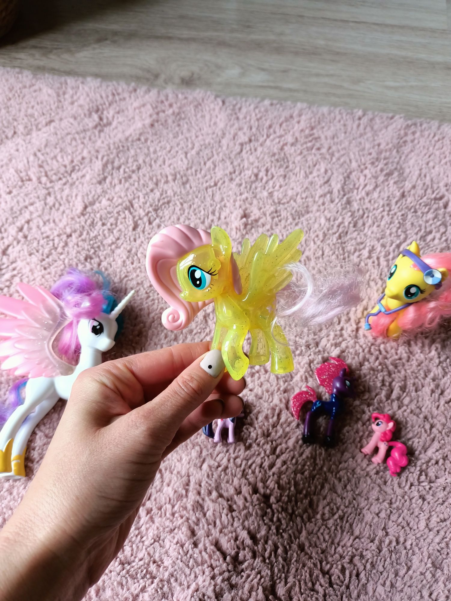 Zestaw kucyki my little pony księżniczka celestia i inne